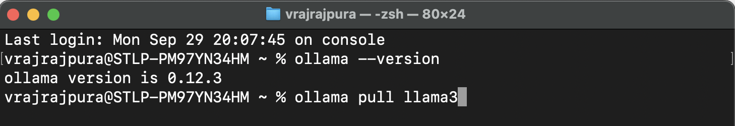 ollama pull command